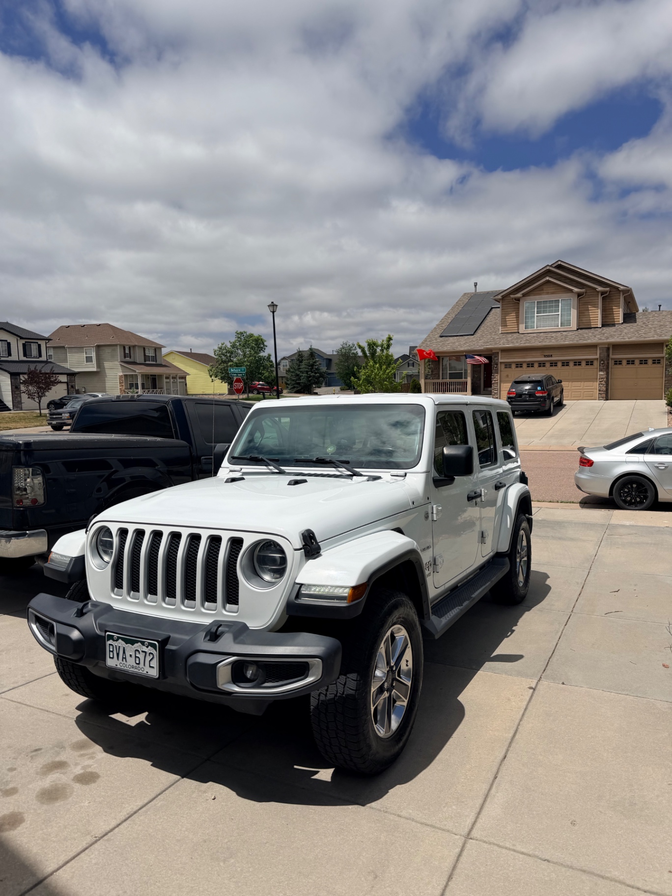 Jeep Wrangler exterior detail